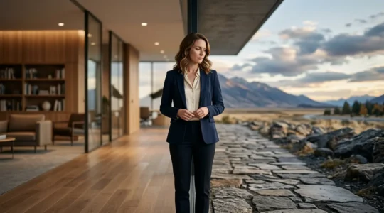 Portrait d'une personne à la croisée des chemins entre salariat et entrepreneuriat